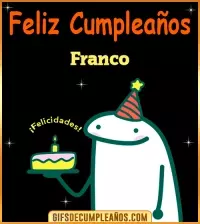 GIF Flork meme Cumpleaños Franco